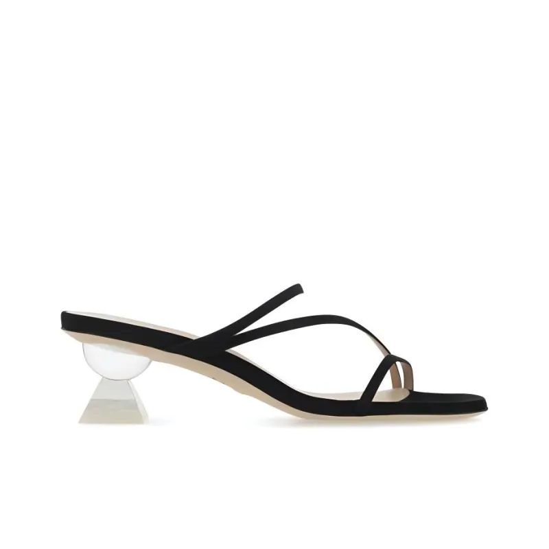 Stuart Weitzman/SW Slide Slippers Women's Black-1