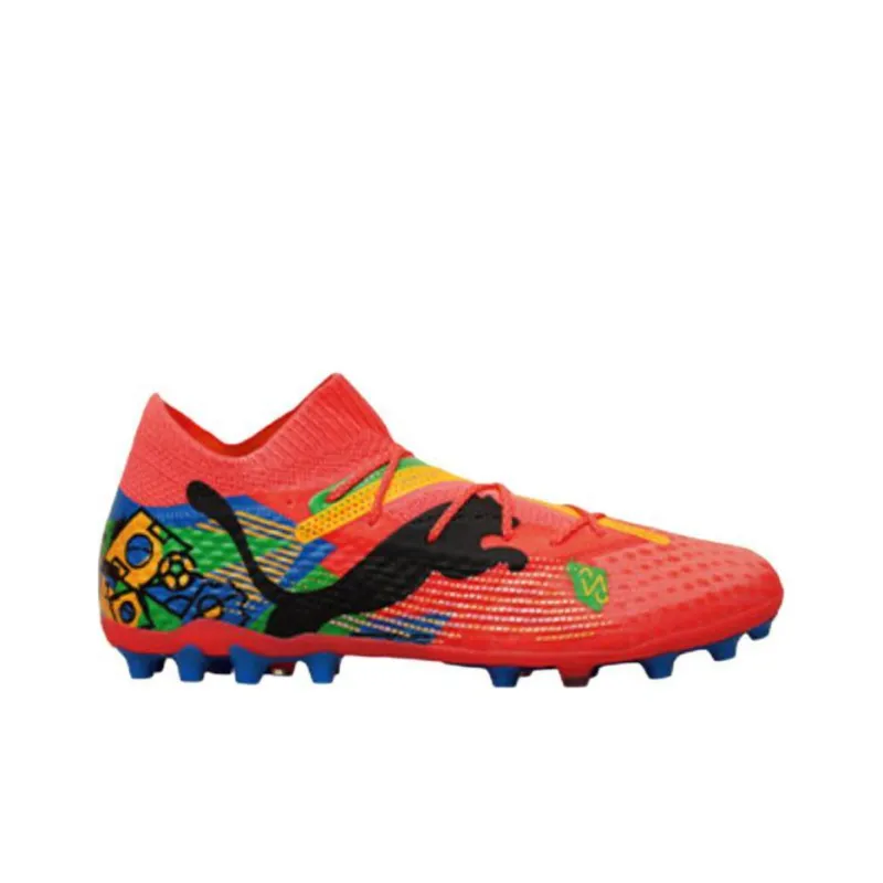 PUMA FUTURE 7 ULTIMATE Soccer Shoes Unisex Low Top Red-1