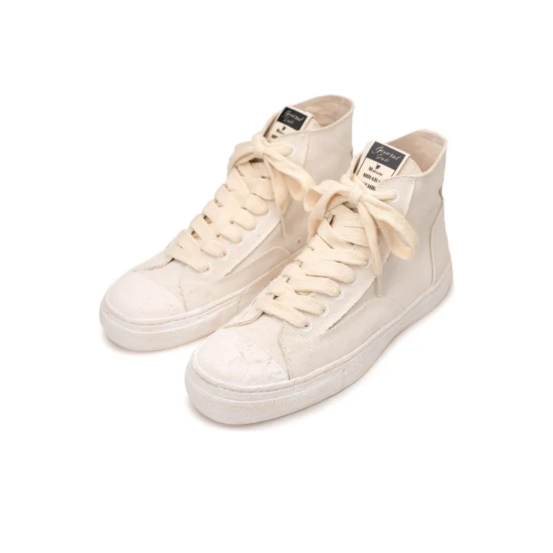 MIHARA YASUHIRO Past Sole High Top Canvas Shoes Unisex-2
