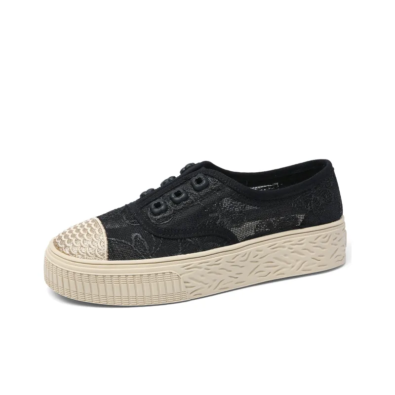 Mulinsen Espadrilles Women's Casual Shoes Approx. 3.5cm Women's-14