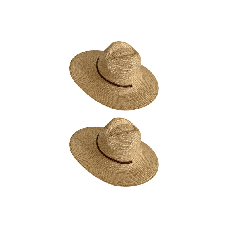 MUSTKOO Straw Woven Sun Protection Hats Unisex-1