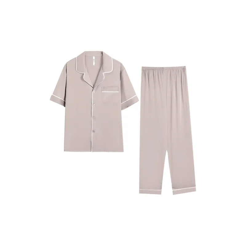 Red Beans At Home Pajama Set Men's-3