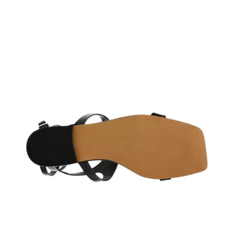 STEVE MADDEN Roman Sandals Women's Black-4
