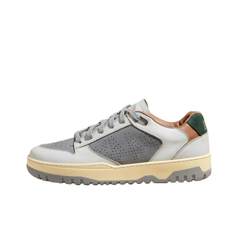 P448 Mason Low-Top Skateboard Shoes Men's Gray-0