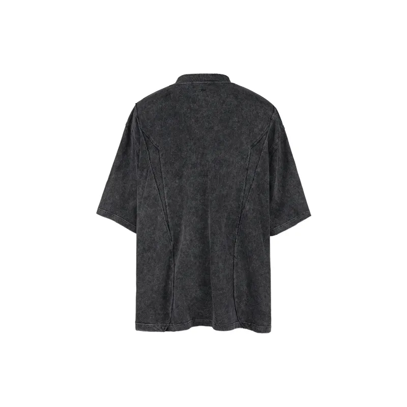 UNDERWATER T Shirts Unisex Patchy Black-1