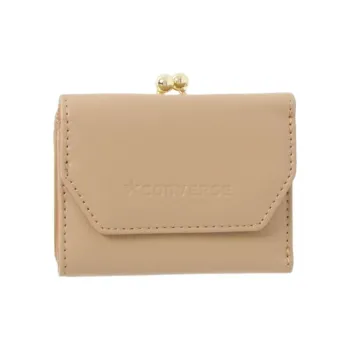 Converse Synthetic Leather Wallet Mini Women's Black/Charcoal Gray/Beige/Mint/Yellow