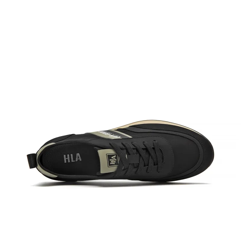 HLA Outdoor Trendy Patchwork Casual Shoes With Height Increase Wear-Resistant Running Shoes Men's-2