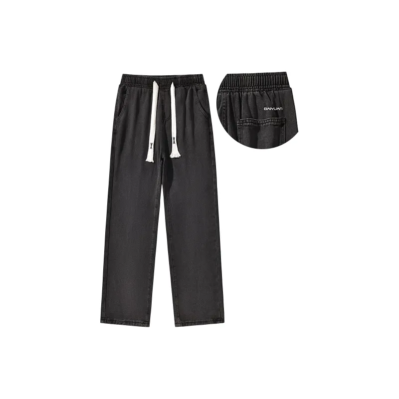 BaiYuan Trousers Jeans Men-25