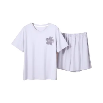 H YXIANG Pajama Set Women's Light Purple