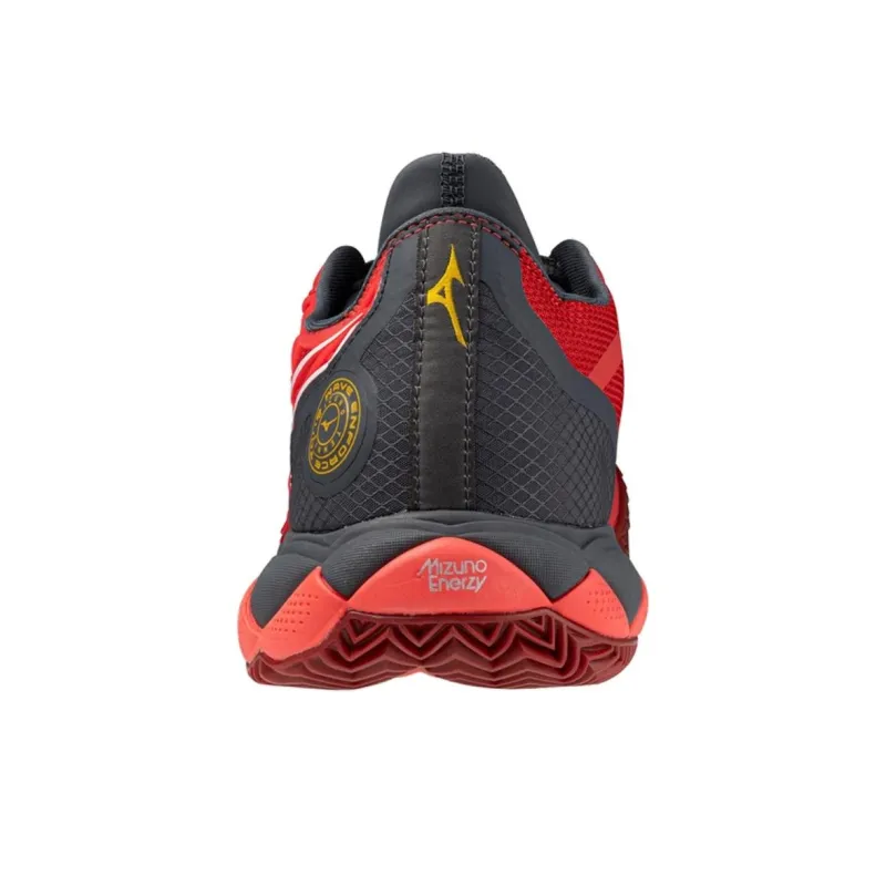 Mizuno Wave Enforce Anti Slip And Wear Resistant Breathable Low Top Tennis Shoes Men's Same Color-3