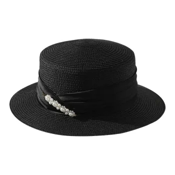 NANJIREN Straw Woven Top Hats Women's