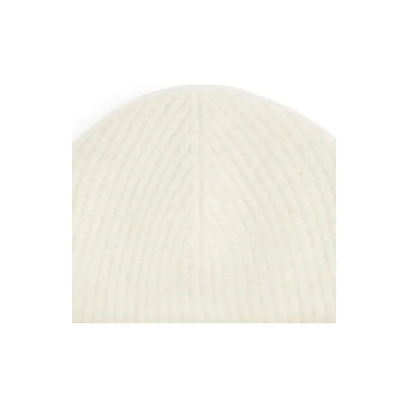 ARKET Polyester Alpaca Wool Elastane Beanies Women's Ecru-1