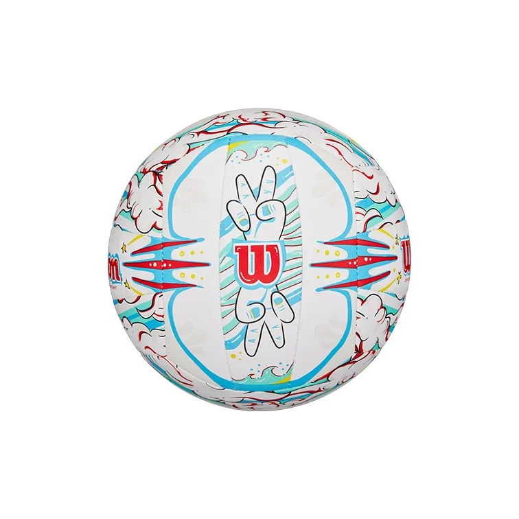 Wilson PU Size ５ Ball Volleyball Unisex Blue White Red-1