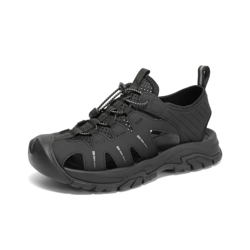 BELLE River Trekking Shoes Men Apricot, Black-6