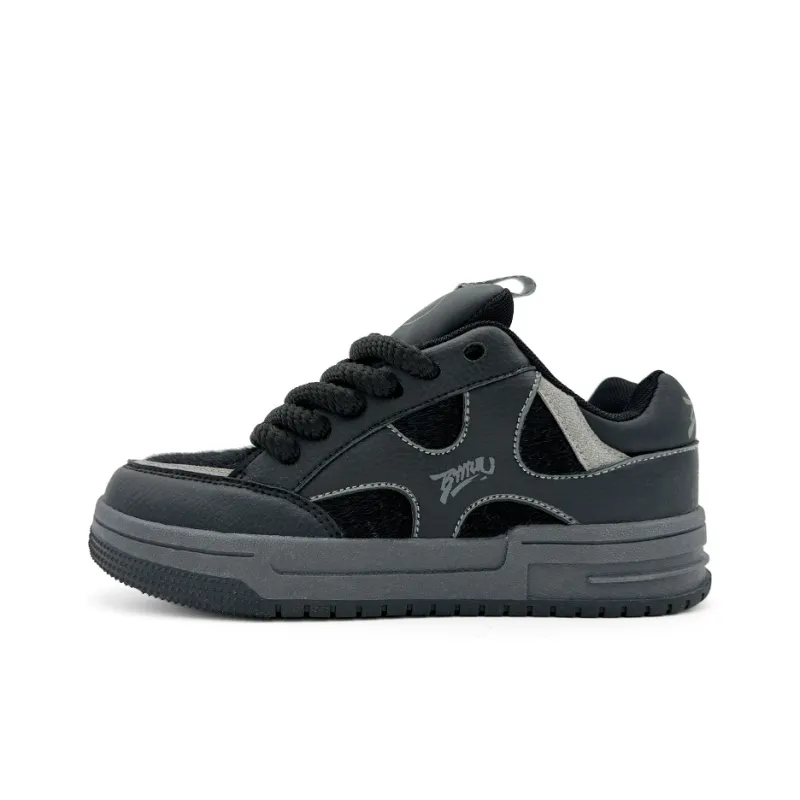Little Red Man Fashion Casual Shoes Slip-Resistant Low-Top Platform Skateboard Shoes Unisex-5