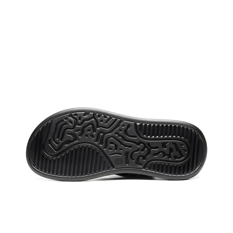AOKANG Beach Sandals Men Black-4