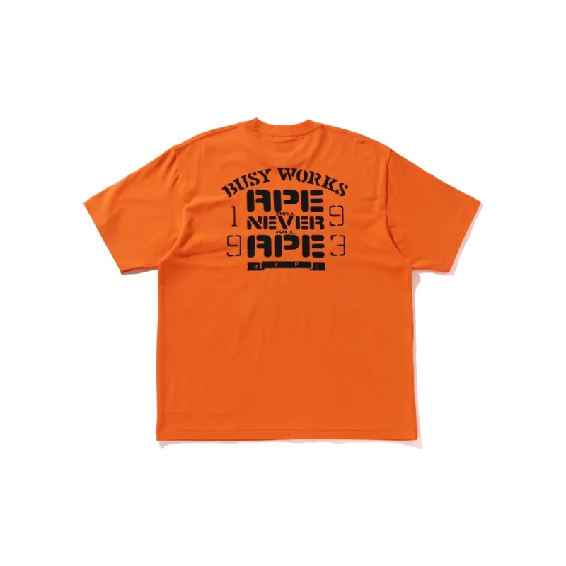 A BATHING APE Og Ape Head College Relaxed Fit Tee-3