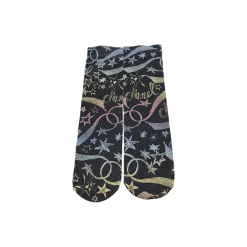 CHANEL Mid-Calf Socks Women's 1 Pack Multicolor