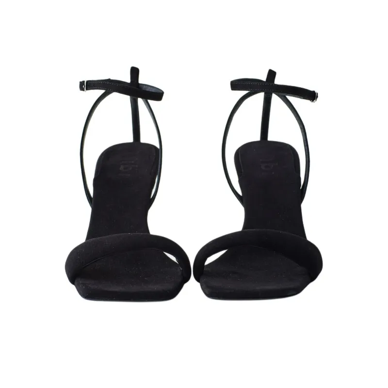 TIBI Hugh Strap Sandals 7.5cm Women's Black-3