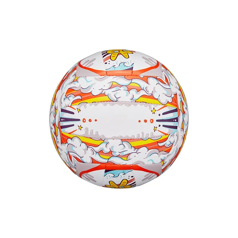 Wilson PU Size ５ Ball Volleyball Unisex Blue White Orange-3