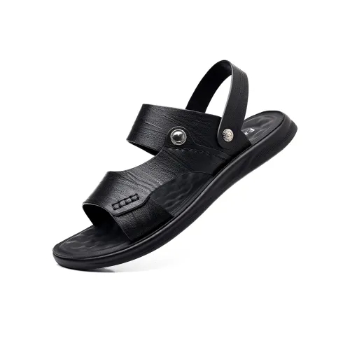 Bindu Beach Sandals Men Black/Gray/Brown