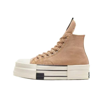 Chuck 70 Rick Owens X Drkshdw Dbl Drkstar Converse High 'Washed Canvas Pack Blonde'