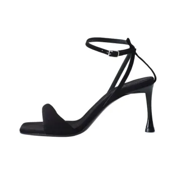 TIBI Hugh Strap Sandals 7.5cm Women's Black