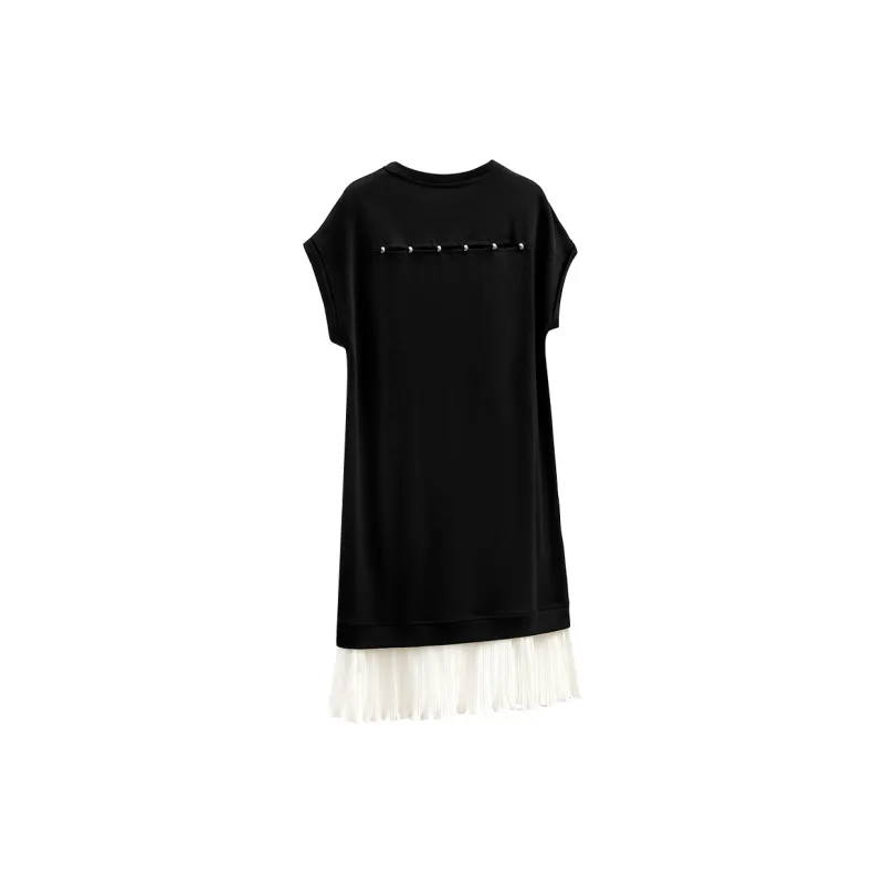 TOUCH Short Sleeved Dresses Women's Black-1