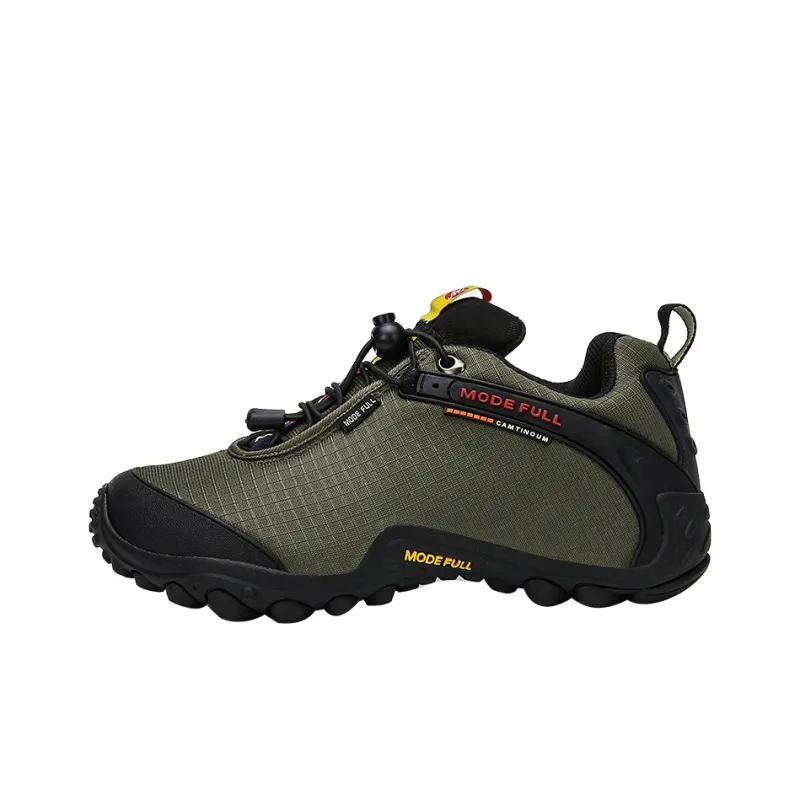 MODE FULL Cushioning Anti Slip Wear Resistant Breathable Support Impact Resistant Low Top Hiking Shoes Men's-21