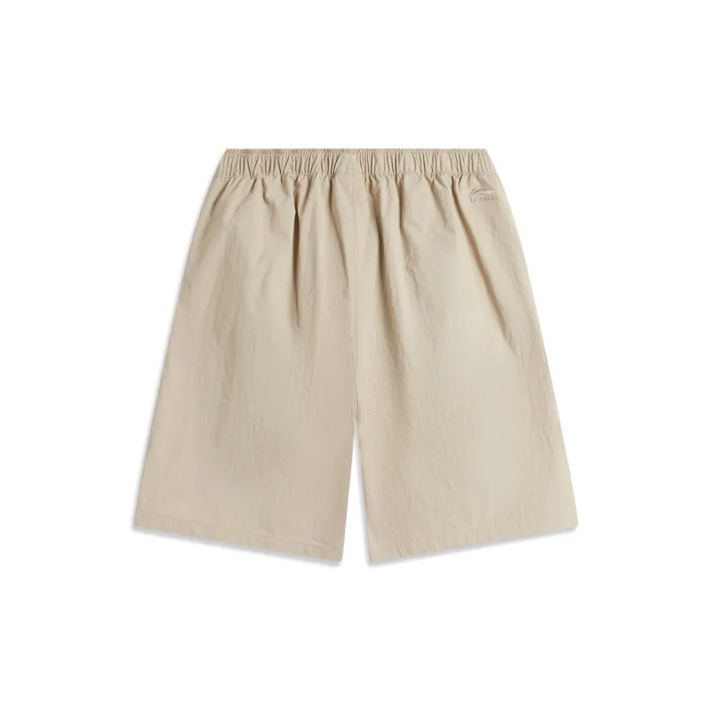 LiNing Sports Life Collection Casual Shorts Men's Oxford Umber-1