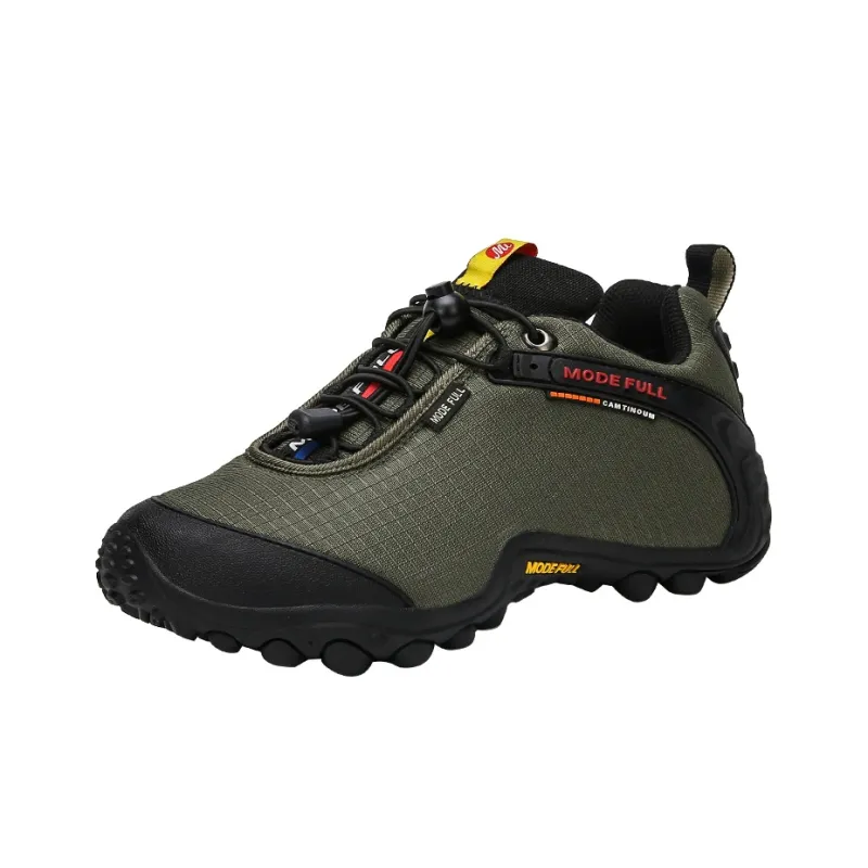 MODE FULL Cushioning Anti Slip Wear Resistant Breathable Support Impact Resistant Low Top Hiking Shoes Men's-22