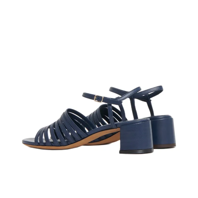MANSUR GAVRIEL Strap Sandals 4.5cm Women's Blue-3