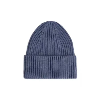 ARKET Cotton Beanies Women's Blue