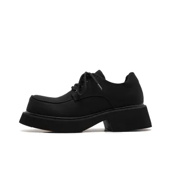 Beidouniao Men's Casual Shoes Men Low Top Black/White