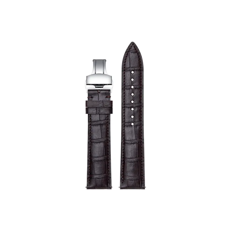 IStrap Omega Compatibility Watch Band 16/18/19/20/21/22mm Cowhide Leather Material-15