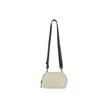 THE NORTH FACE Nylon Shoulder Bag Crossbody Bag Mini Unisex Light Beige