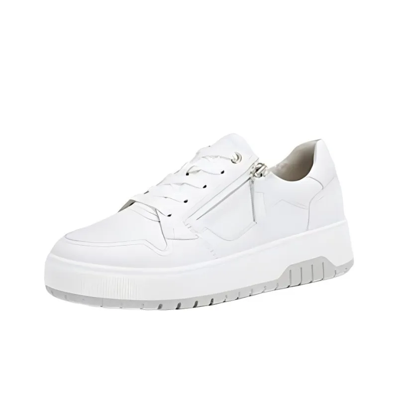 Gabor Low-Top Skateboard Shoes Women's White-1