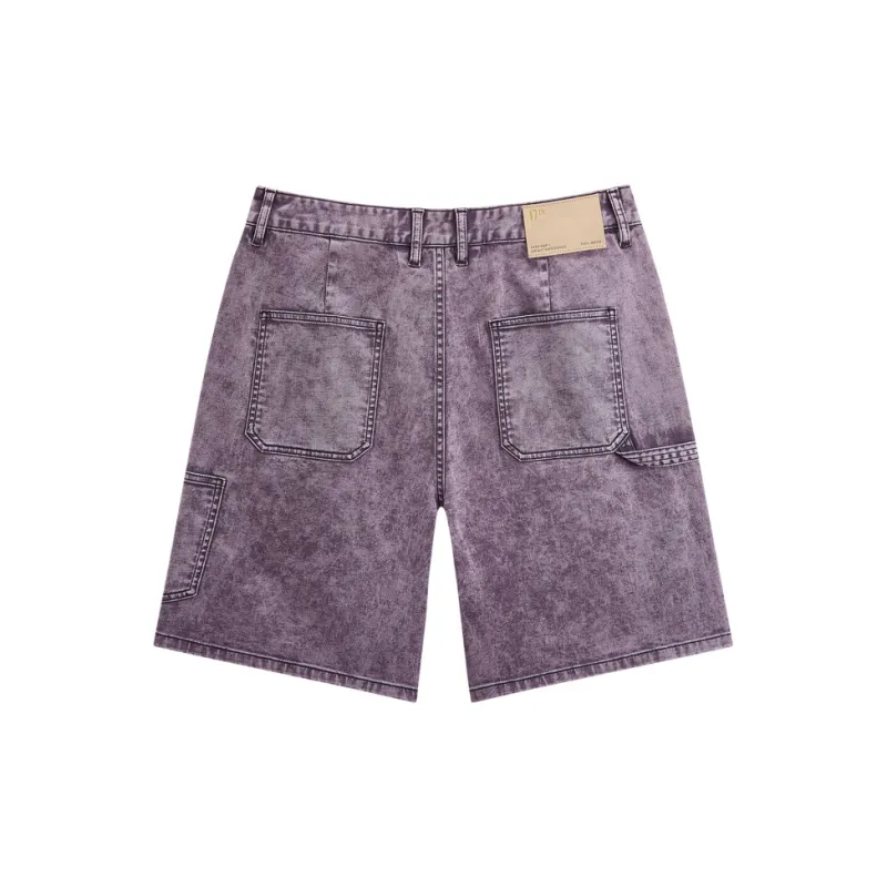 GXG Denim Shorts Men Purple-1