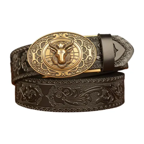 JKEM Leather Belts Men