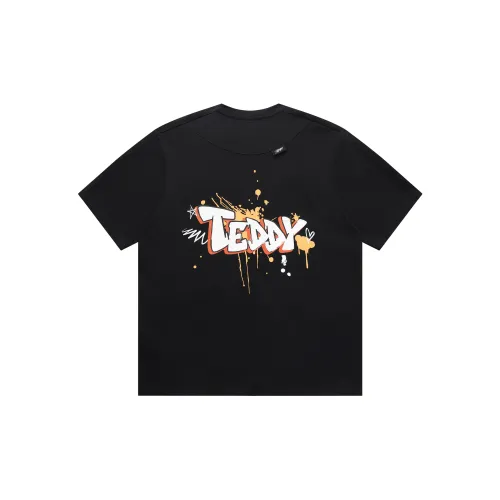 Teddy Bear Collection Contrast Graffiti Series T-Shirts Unisex