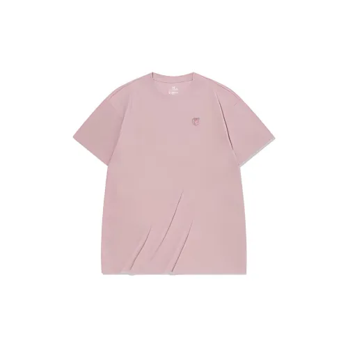 361° T-Shirts Unisex Pink Clay Red