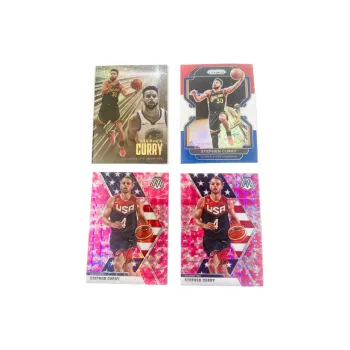 PANINI Curry Refringence 4 Piece Combination Player Card Product Access Sports Cards 4 Pcs