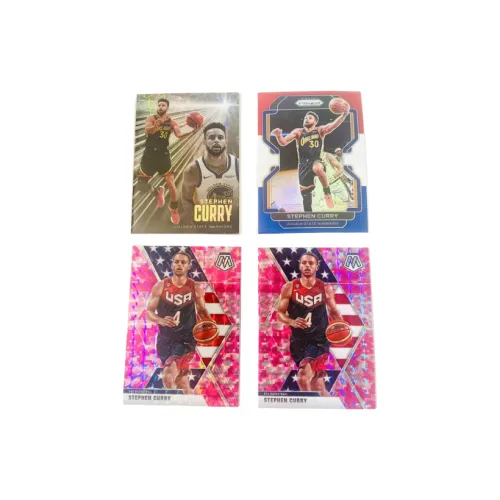 PANINI Curry Refringence 4 Piece Combination Player Card Product Access Sports Cards 4 Pcs