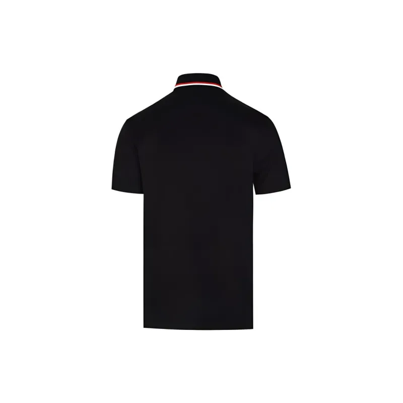 HUGO BOSS Short Sleeved Polo Shirt Men's Black-3