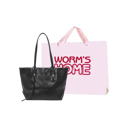 Worm's Home Shoulder Bags