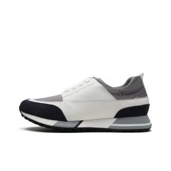 S. T.DUPONT Casual Shoes Men's Gray White Black