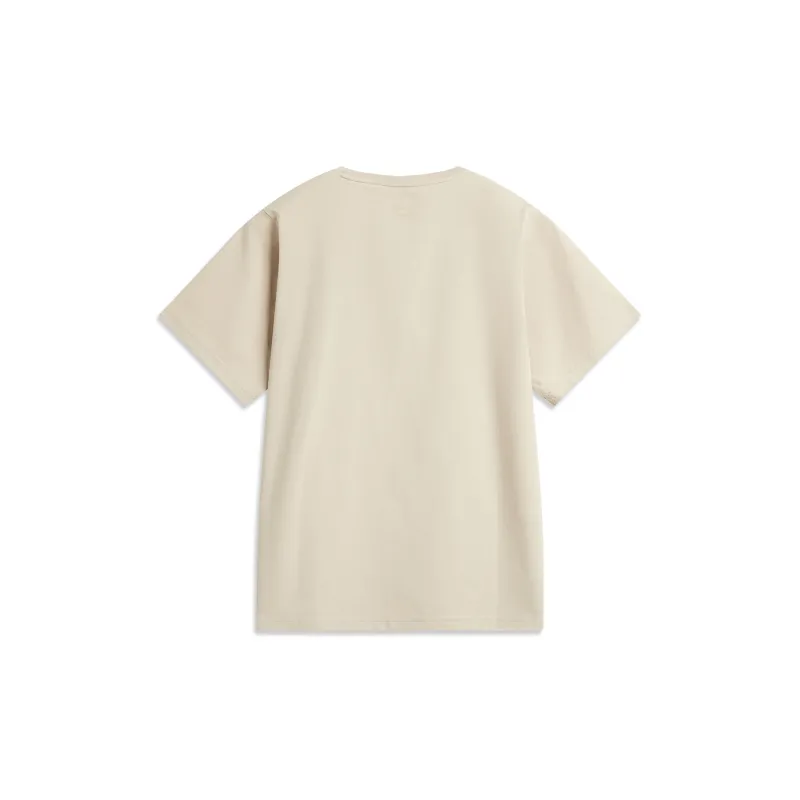 LiNing Sports Life Collection T Shirt Women's Oxford Brown-1