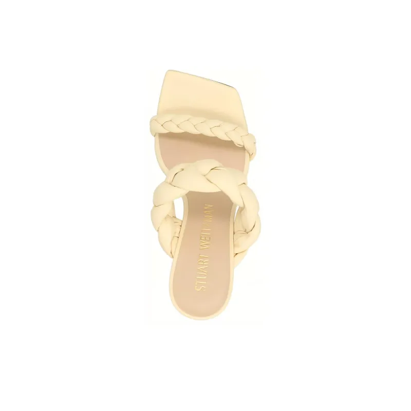 Stuart Weitzman/SW Playa Slide Slippers Women's Yellow-3