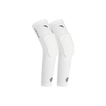 Anta Arm Guards White Cotton Spandex Unisex