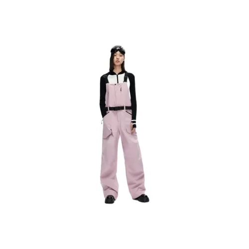 MO&CO Jumpsuits Women's Gray Pink